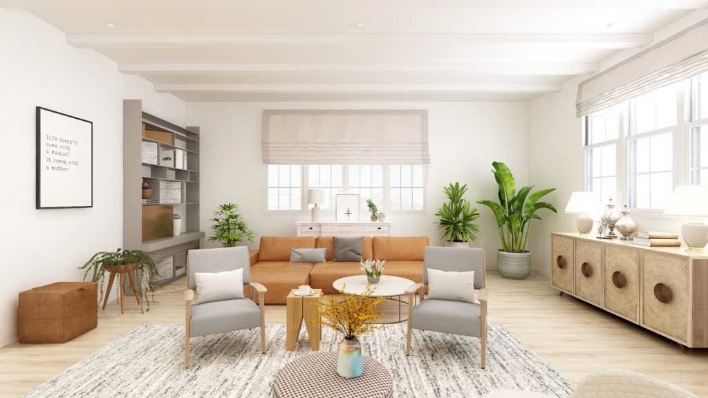 Holistic interior design - living room
