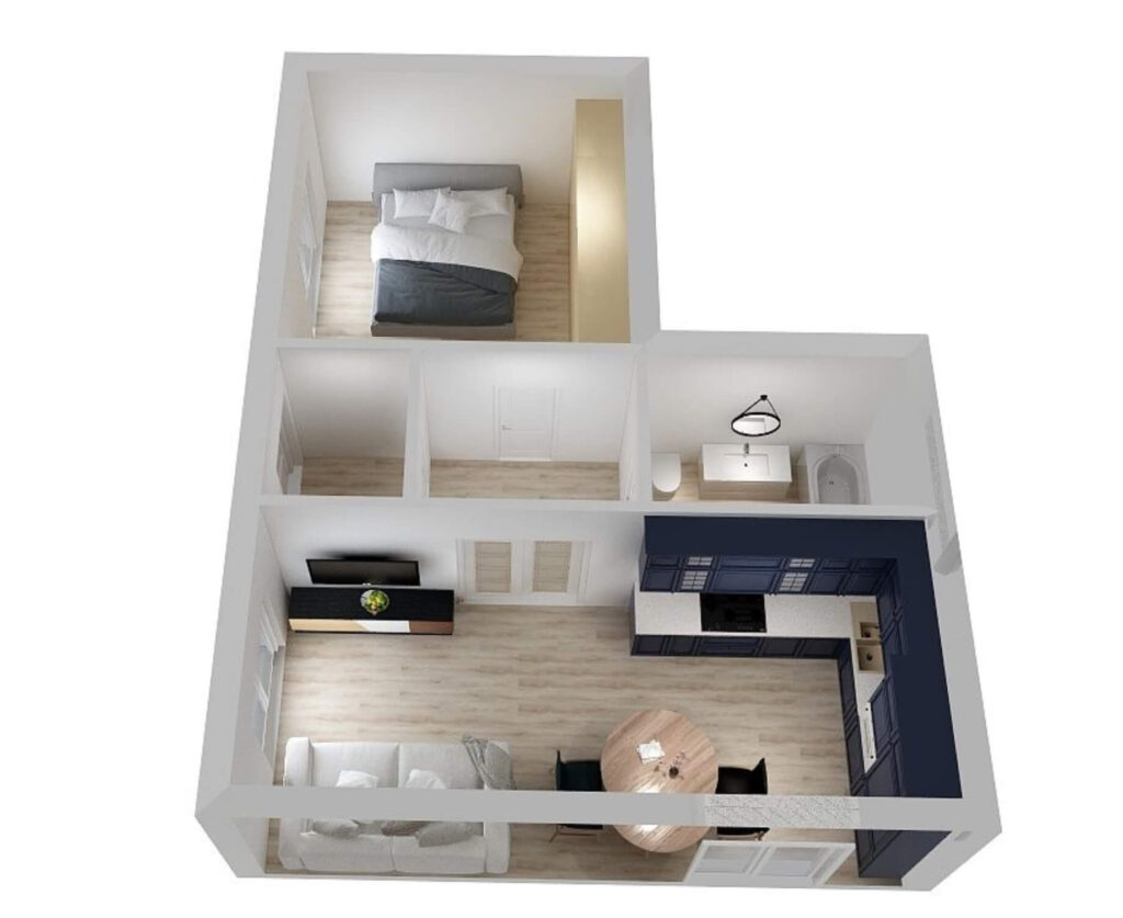 apartment in Norway - layout