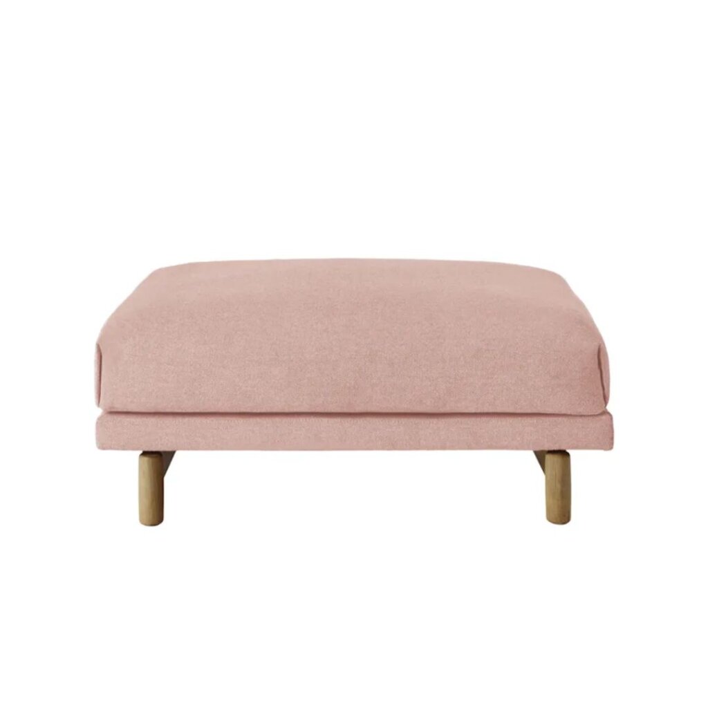 grown-up pink bedroom - pink stool