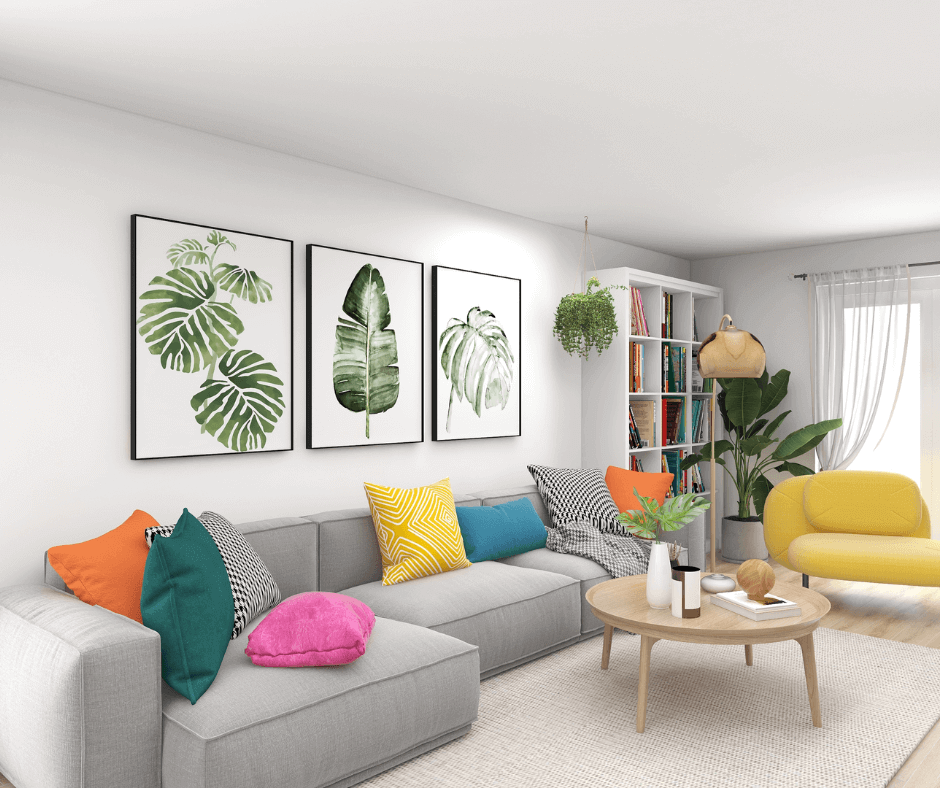 open concept living room kitchen - Norway online design