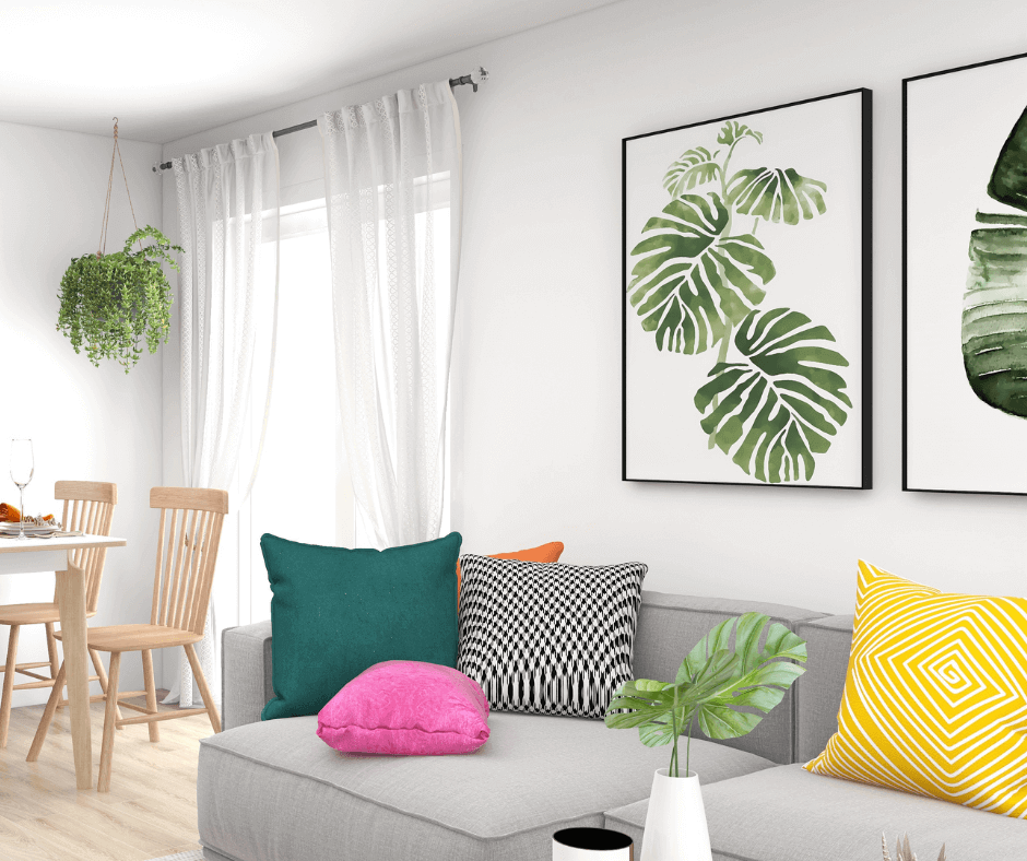 open concept living room kitchen - Norway online design